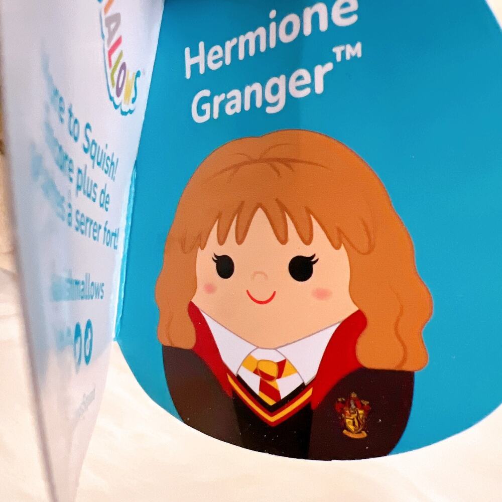 Squishmallow Kellytoy Plush Harry Potter 8" Harry Ron Hermione Set of 3 - Picture 8 of 8